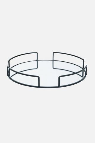 JADE DECORATIVE MIRROR PLATTER