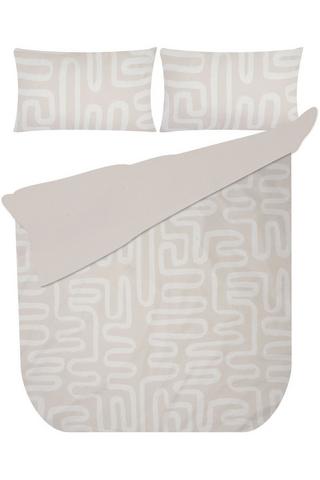 ABSTRACT POLYESTER DUVET COVER