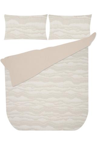 SAHARA WAVE JACQUARD POLYESTER DUVET COVER