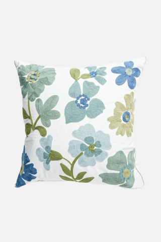 FLORAL EMBOSSED SCATTER 45X45CM