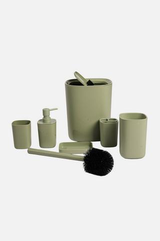 6 PIECE GECKO BATHROOM ACCESSORIES SET