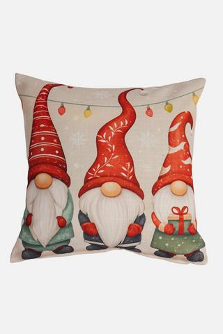 CHRISTMAS KNOMES SCATTER 45X45CM