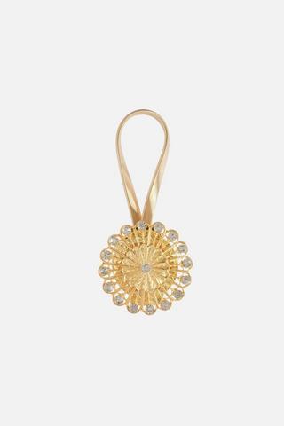 SINGLE DIAMANTE TIE BACK