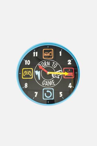 KIDS SCRIPT WALL CLOCK