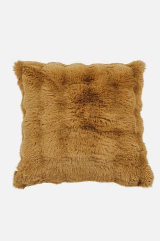 JULES FAUX RABBIT FUR SCATTER 50X50CM