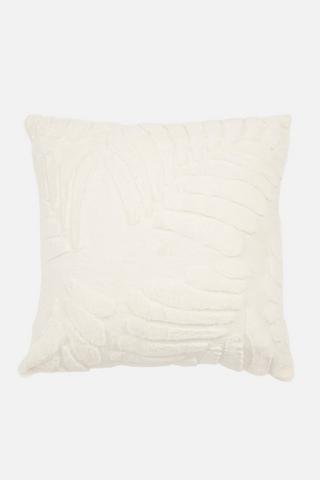 EMBOSSED FAUX FUR SCATTER 50X50CM