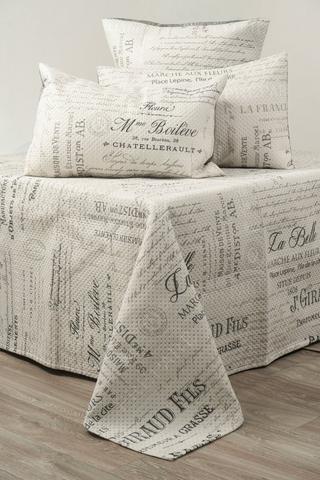5 PIECE SCRIPT QUILT SET
