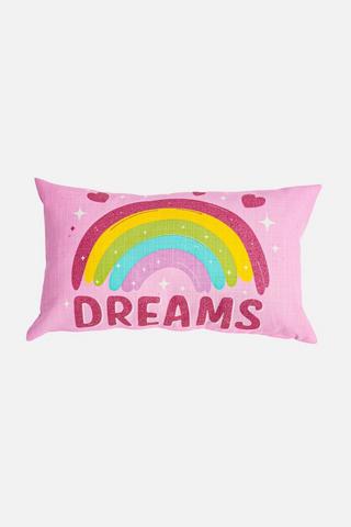 KIDS RAINBOW BEDROOM SCATTER 30X50CM