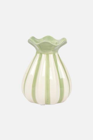 RUFFLE BUD VASE