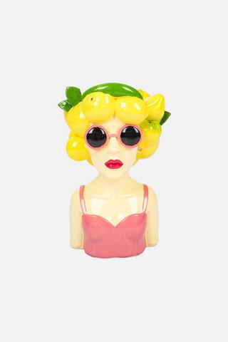 LADY LEMON DECORATIVE VASE