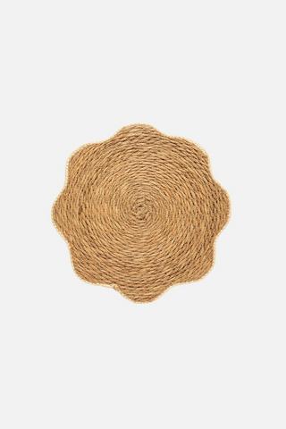 SCALLOP GRASS PLACEMAT