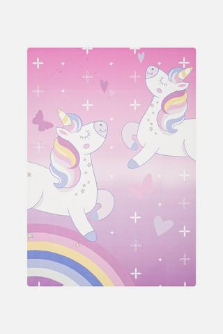 KIDS RAINBOW UNICORN CANVAS