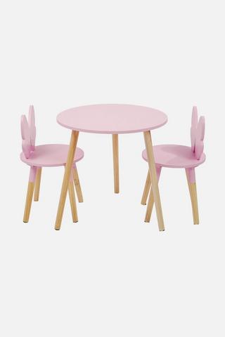 KIDS 3 PIECE TABLE SET