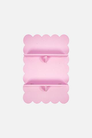 KIDS SCALLOPED 2 TIER SHELF
