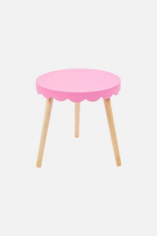 KIDS SCALLOPED TABLE