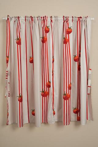 TOMATO CAFE CURTAIN 230X120CM