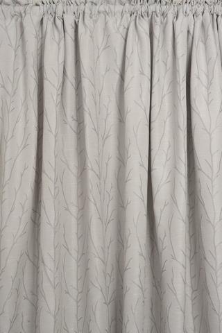 JACQUARD TAPED LINED CURTAINS 230 X 218CM