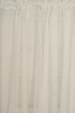 SHEER VOILE TAPED CURTAIN 270X218CM (XW)