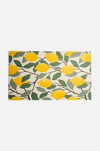 LEMON KITCHEN MAT 43X73CM
