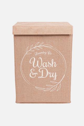 FLIP TOP LAUNDRY BASKET