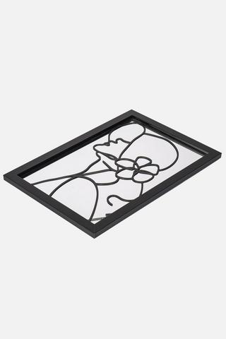 DIMENSIONAL FACES WALLART