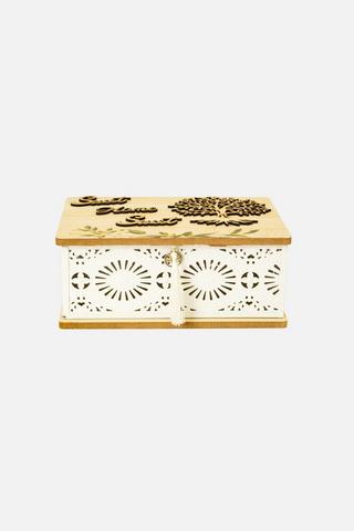 CUTOUT STORAGE BOX