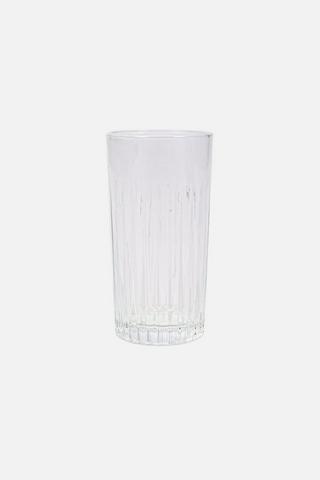 RIBBED HI BALL GLASS 410ML