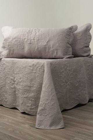 3 PIECE DAMASK QUILT SET - XLKNG-XLKNG
