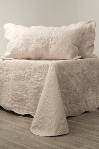 3 PIECE DAMASK QUILT SET - XLKNG-XLKNG