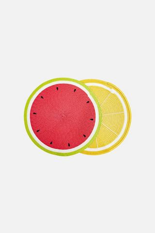ASSORTED TUTI FRUITI PLACEMAT