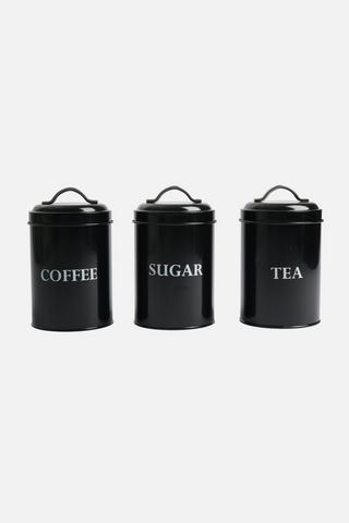 3 PIECE BISTRO CANISTER SET