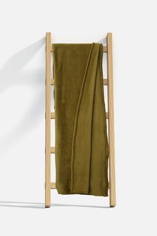 PLAIN FLANNEL BLANKET 125X150CM