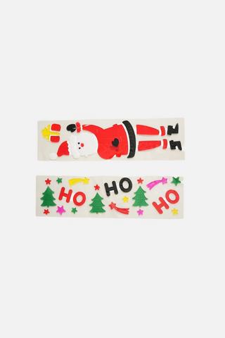 ASSORTED CHRISTMAS WINDOW STICKER