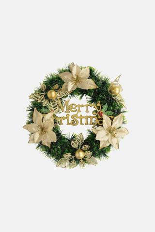 MERRY CHRISTMAS WREATH