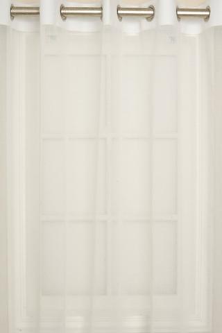 CRACKLE EYELET CURTAIN 200X225CM (XW)