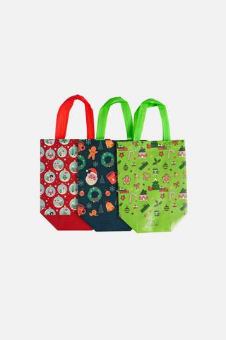 ASSORTED CHRISTMAS NON WOVEN BAGS