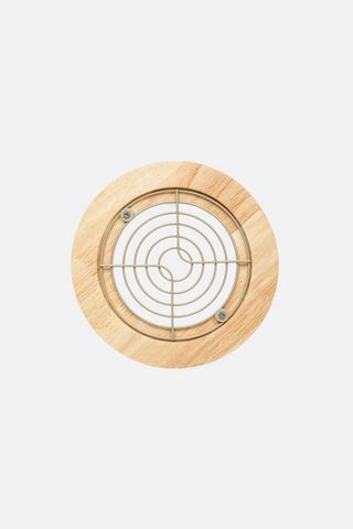 NATURAL WOOD TRIVET