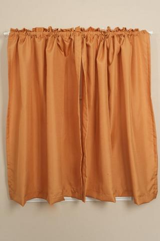 2 PACK CAFE CURTAINS 110 X 120CM