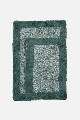 2 PIECE MELANGE BATHMAT SET