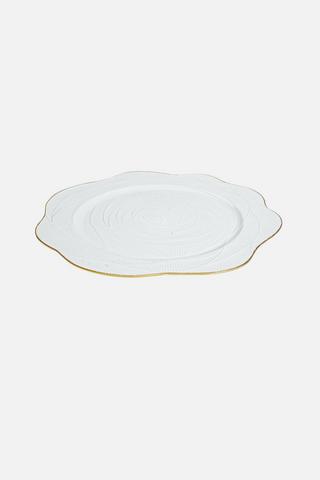 SCALLOPED PEARL UNDERPLATE