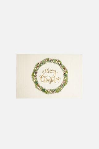 30 PIECE CHRISTMAS PAPER PLACEMAT