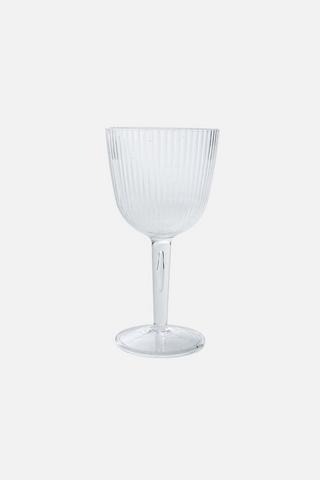 SUMMER RIBBED WIINE GLASS