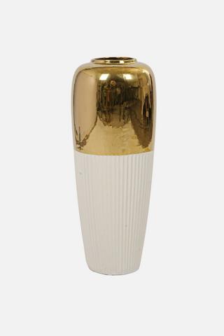 FINLEY RIB DECORATIVE VASE