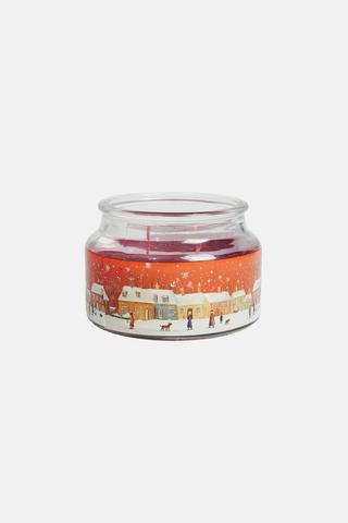 CHRISTMAS GLASS SCENTED CANDLE