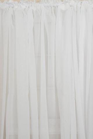 CRACKLE SHEER TAPED CURTAIN L5XW218CM