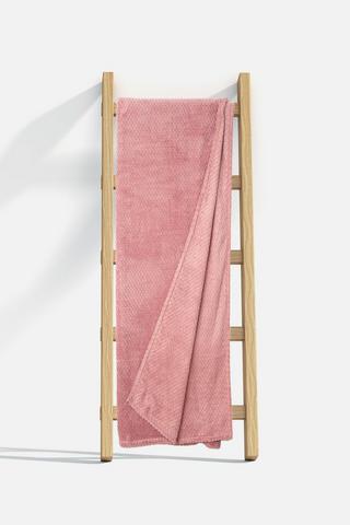 ASSORTED WAFFLE BLANKET 125X150CM