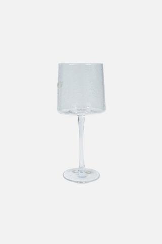 HAMMERED WINE GLASS