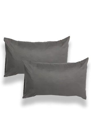 2 PACK GENTLE TOUCH MICROFIBRE STANDARD PILLOWCASES