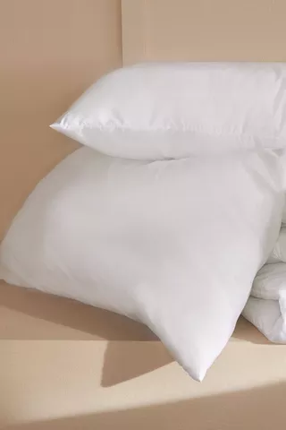 2 PACK FEATHERLIKE COTTON PILLOWS