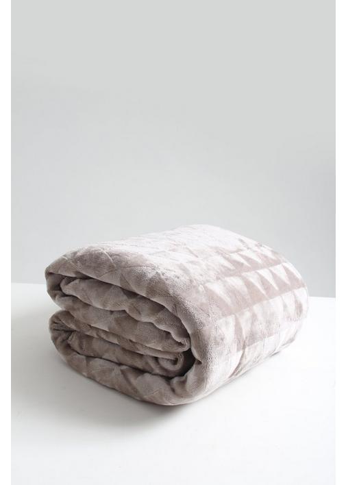ASHBURY SHERPA BLANKET L150XW200CM 1 Taupe SHEET STREET